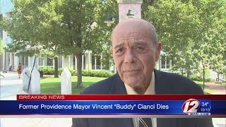 Vincent ‘Buddy’ Cianci dead at 74 [upl. by Ximenes]