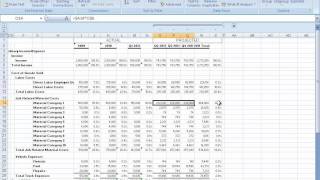 How to Build a Basic Financial Projection  Business Finance [upl. by Anerat]