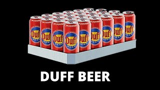 Lidls Duff Beer Review [upl. by Tlihcox960]