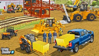 I BUILT A NEW 15000000 GOLD MINE NEW BUILDINGS WASHPLANT EQUIPMENT [upl. by Anett69]