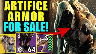 Destiny 2 HIGH STAT ARTIFICE ARMOR FOR SALE  Xur Review Oct 25  28 [upl. by Tocs567]