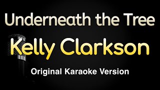 Underneath the Tree  Kelly Clarkson Karaoke Songs With Lyrics  Original Key [upl. by Akaenahs]