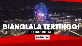 Sensasi naik bianglala tertinggi di Indonesia  VLOG14 [upl. by Esej168]