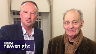 When Stephen Smith met artist Frank Auerbach  Newsnight [upl. by Anitnegra787]