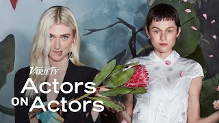 Elizabeth Debicki amp Emma Corrin  Actors on Actors [upl. by Ayinat]