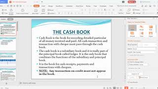 CASH BOOK [upl. by Yrannav171]