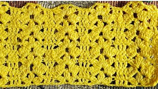 Fantastic Crochet 🧶 Motif for Table Runners Shawls and Moretouch of fun💯 [upl. by Leatrice113]