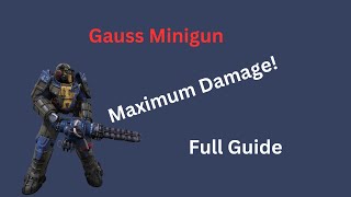 Gauss Minigun  Full Build and Guide  Fallout 76 [upl. by Man]