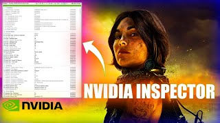 I PRO USANO NVIDIA INSPECTOR FPS LATENZA VISIBILITA IN GAME GUIDA FPS COACHING [upl. by Xyno]