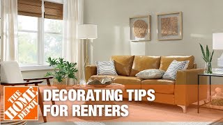 12 Apartment Decorating Tips for Renters  Inspiration Series [upl. by Georas]