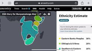 Tutsi Ancestry DNA updated [upl. by Windy]