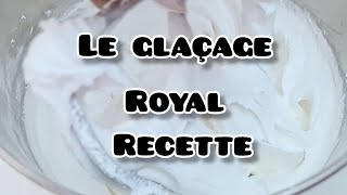 Recette de Glaçage Royal [upl. by Borlow129]