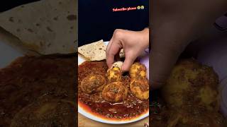 Dhaba Style Egg Curry ASMR Cooking shorts food cooking recipe eggcurry egg nonveg viral [upl. by Ainitsirk]