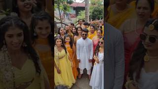 Haldi❤️ Ktvkannada1 ktvkannada1 haldi haldiceremony marriage marriagevibes madhunikhil [upl. by Notsew]