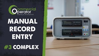 3 How to Input a Manual Record Entry on a Digital Tachograph Siemens VDO amp Stoneridge  Complex [upl. by Ahsurej]