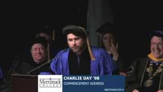 Charlie Days Merrimack College Commencement Address [upl. by Vincelette]