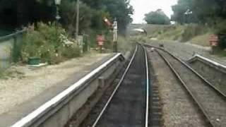 Swanage Railway Drivers Eye View 100mph [upl. by Sacks588]