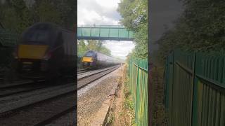 Trains near Ambergate JUNCTION 2x Meridians up the gradient to Sheffield [upl. by Belle]