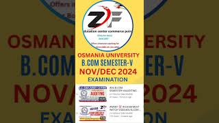 OU BCOM SEMESTERV 💯PASS DAM SURE QUESTIONS NOVDEC 2024 EXAM AUDITINGCOST ACCOUNTINGviralshort👆 [upl. by Nodyl]