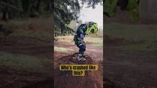 4 Year Old Dirt Bike Crash dirtbike jump kidsvideo [upl. by Atnwahsal]