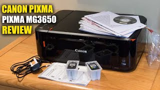 CANON PIXMA MG3650 PRINTER REVIEW 2023 FEATURES AND PERFORMANCE PIXMA MG3650 PRINTER [upl. by Avron7]