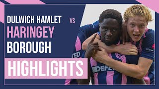 HAMLET HIGHLIGHTS Dulwich Hamlet vs Haringey Borough  FA Cup First Qualifying Round  2923 [upl. by Bysshe]