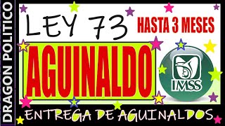 930🔥LEY 73 IMSS AGUINALDOS ESTE MIERCOLES 01 DE NOV  😃💲😊👍✅ pension ayudasocial pagos [upl. by Ivie]