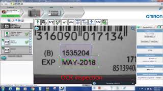 How to setup amp program Omron Microscan MV40 OCR Shape search settings [upl. by Handy481]