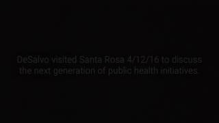 Acting US Assistant Secretary of Health Karen DeSalvo visits Santa Rosa [upl. by Amias]