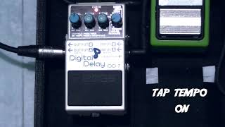 How to use tap tempo and looper in Boss DD7 [upl. by Dahl]