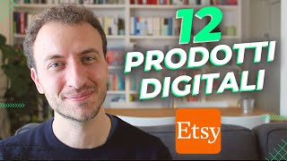 12 Prodotti digitali da vendere online su Etsy [upl. by Ensoll]