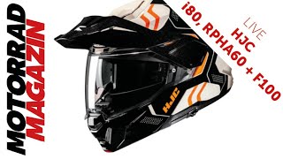 HJC i80 RPHA60 und F100 – Drei neue Helme auf der EICMA 2024 [upl. by Gavette]