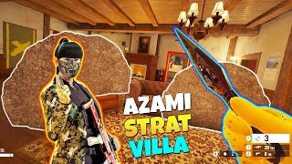 This Azami Strat On Villa Is OP  Rainbow Six Siege [upl. by Ibot]