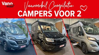 Compilatie campers voor avontuurlijke uitstappen met 2  Nieuw in de showroom bij Vanomobil [upl. by Sutit]