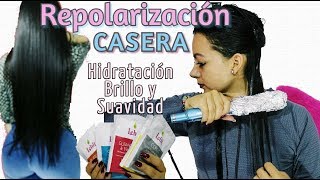 REPOLARIZACION CAPILAR CASERA Paso a paso Facil y economico Carolina Dicelis [upl. by Fina]