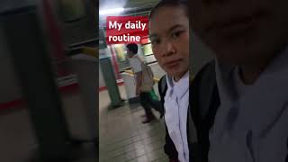 A day in my life going to work ctto music [upl. by Ajidahk18]