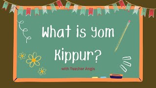 Teaching Children About Yom Kippur  Understanding Repentance and Forgiveness  TMR Homeschool fyp [upl. by Einnob]