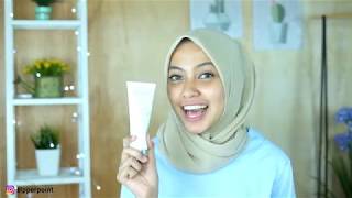 Cara Mencerahkan Kulit Wajah  WARDAH WHITE SECRET SERIES  Skincare Routine [upl. by Anitnahs]