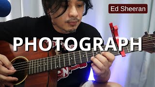 Photograph guitar tutorial intro fingerpick style beginner friendly [upl. by Inig]