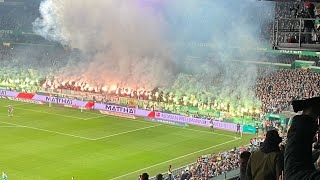 Pyro Technik Werder Bremen VS Borussia Dortmund [upl. by Lise]