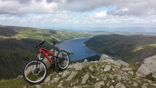 Nan Bield Pass Mountain Bike Descent [upl. by Gessner439]