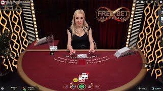 Free Bet Blackjack £81 Start Highlight From A Past Live Stream [upl. by Henryson]