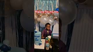 Clip from my Sonshines birthday party 🎉 family cake happybirthday love [upl. by Atews]