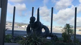 SFO San Francisco CA International Terminal G Gates [upl. by Eeliram106]