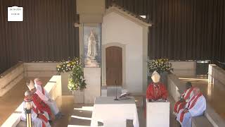 Celebrating Faith Mass of Our Lady of Fátima at the Chapel of the Apparitions on 28102024 [upl. by Barthol]