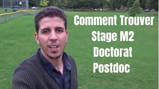 Comment trouver un stage PFEPhDPost Doc à létranger كيفاش تلقى سطاج او دكتوراه في الخارج [upl. by Myrilla]