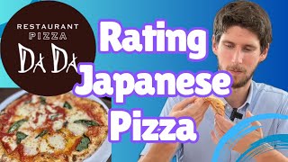 Rating Japanese Pizza  Dadas Pizza [upl. by Ennairod321]