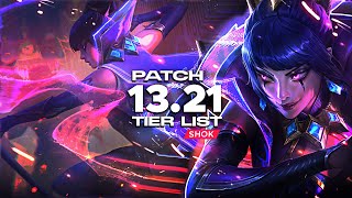 PATCH 1321 MID LANE TIER LIST AND BLIND PICKS [upl. by Serge612]