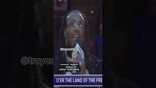 Jacquees  National Anthem DJTRAY JERSEY CLUB REMIX jerseyclubremix landofthefree [upl. by Ronacin]