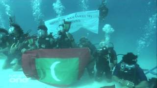 Maldives National Anthem underwater [upl. by Henig]